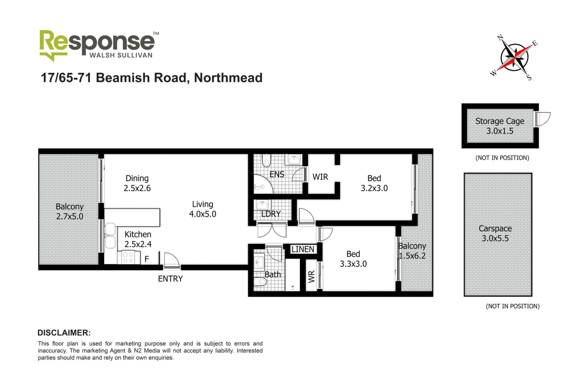 17/65-71 Beamish Road, Northmead Leased by ResponseRE Walsh Sullivan Baulkham Hills - image 1