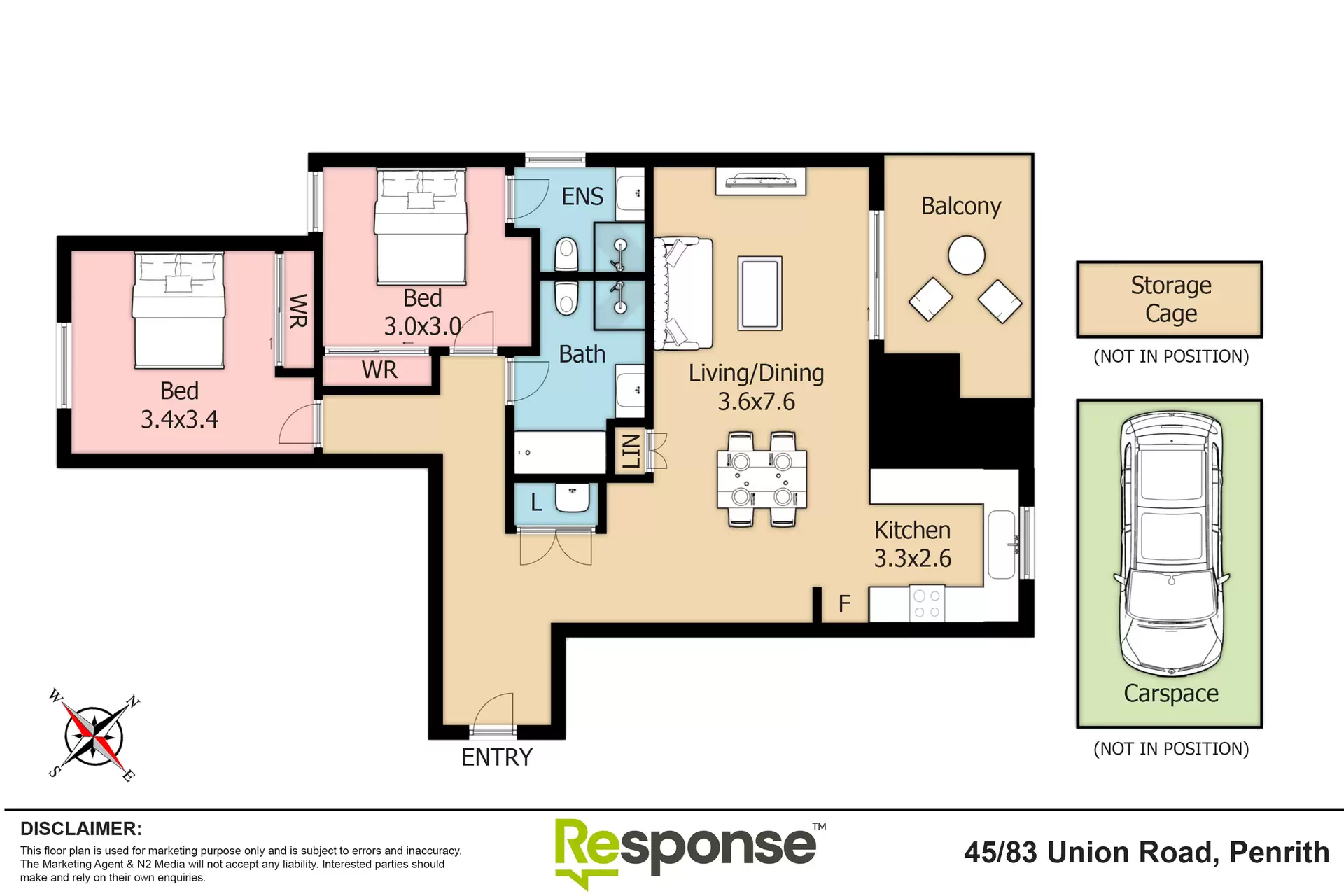 45/83-85 Union Road, Penrith Sold by Response Real Estate Penrith - image 1