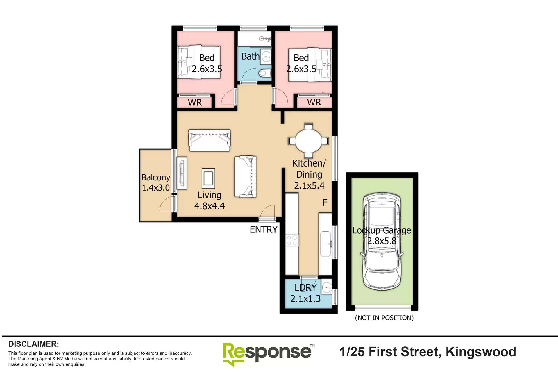 1/25 First Street, Kingswood Sold by ResponseRE - image 1